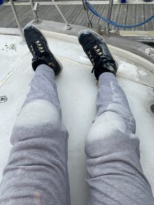 Dirty hard work with lots of sanding