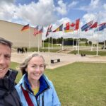 The Memorial outside the excellent Museum De Caen