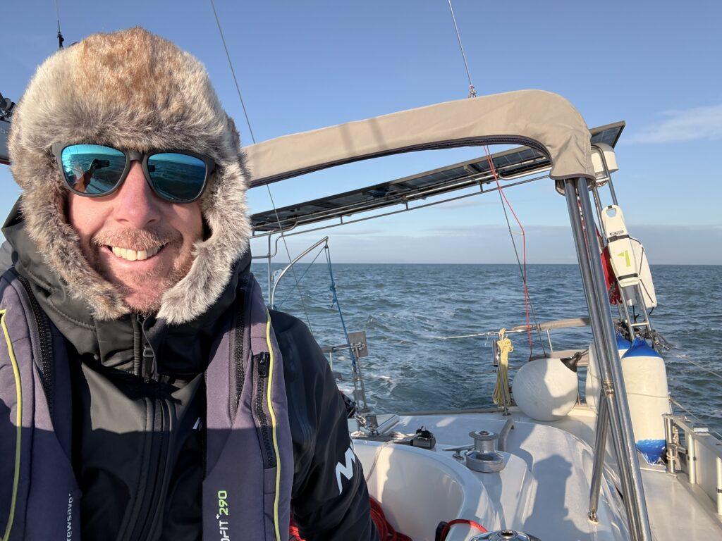 Head gear upgrade. Gosh it was nippy!