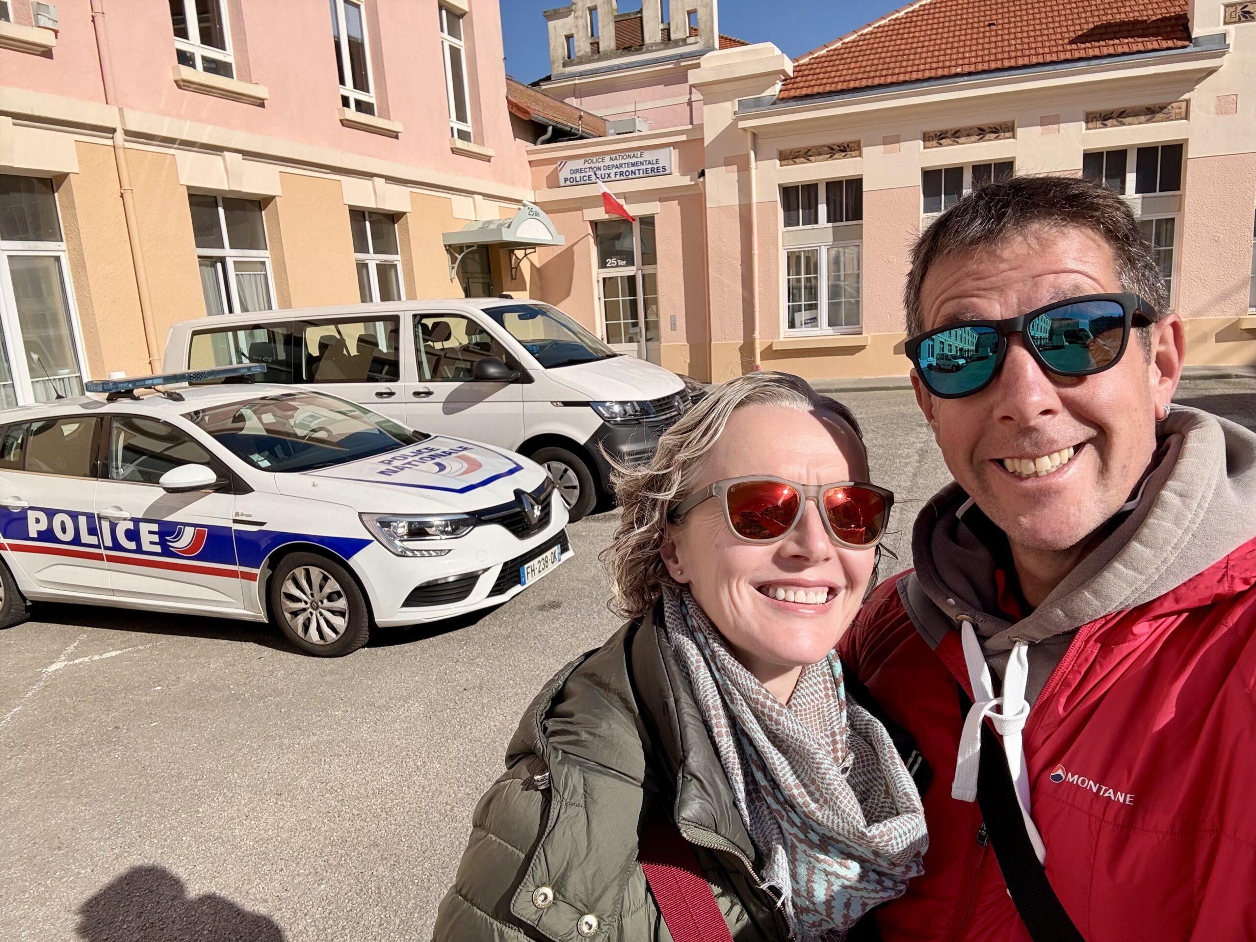 We found the PAF to check in to France. Whoop whoop! 