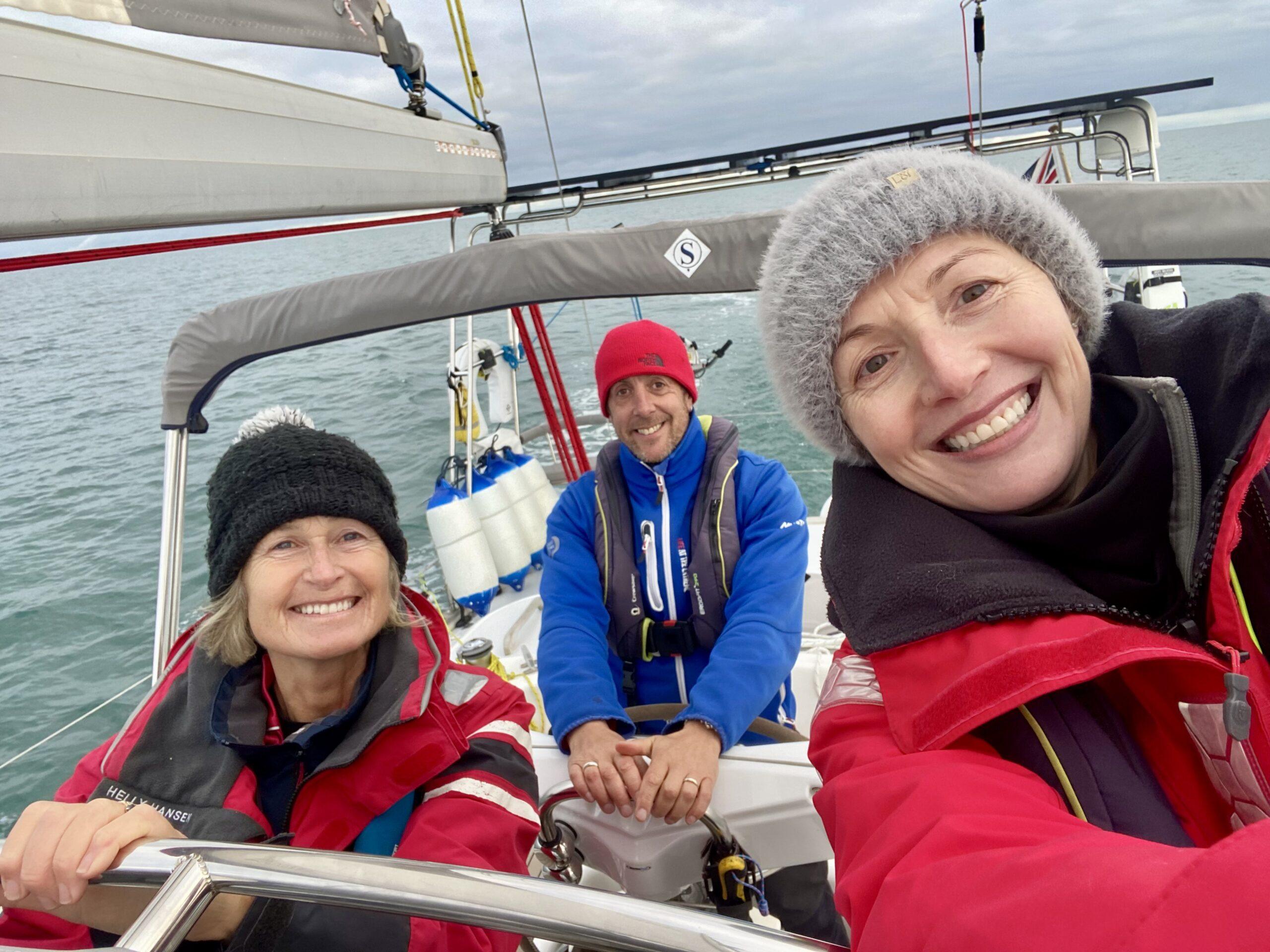 We were joined by Cat on our trip back to Portland