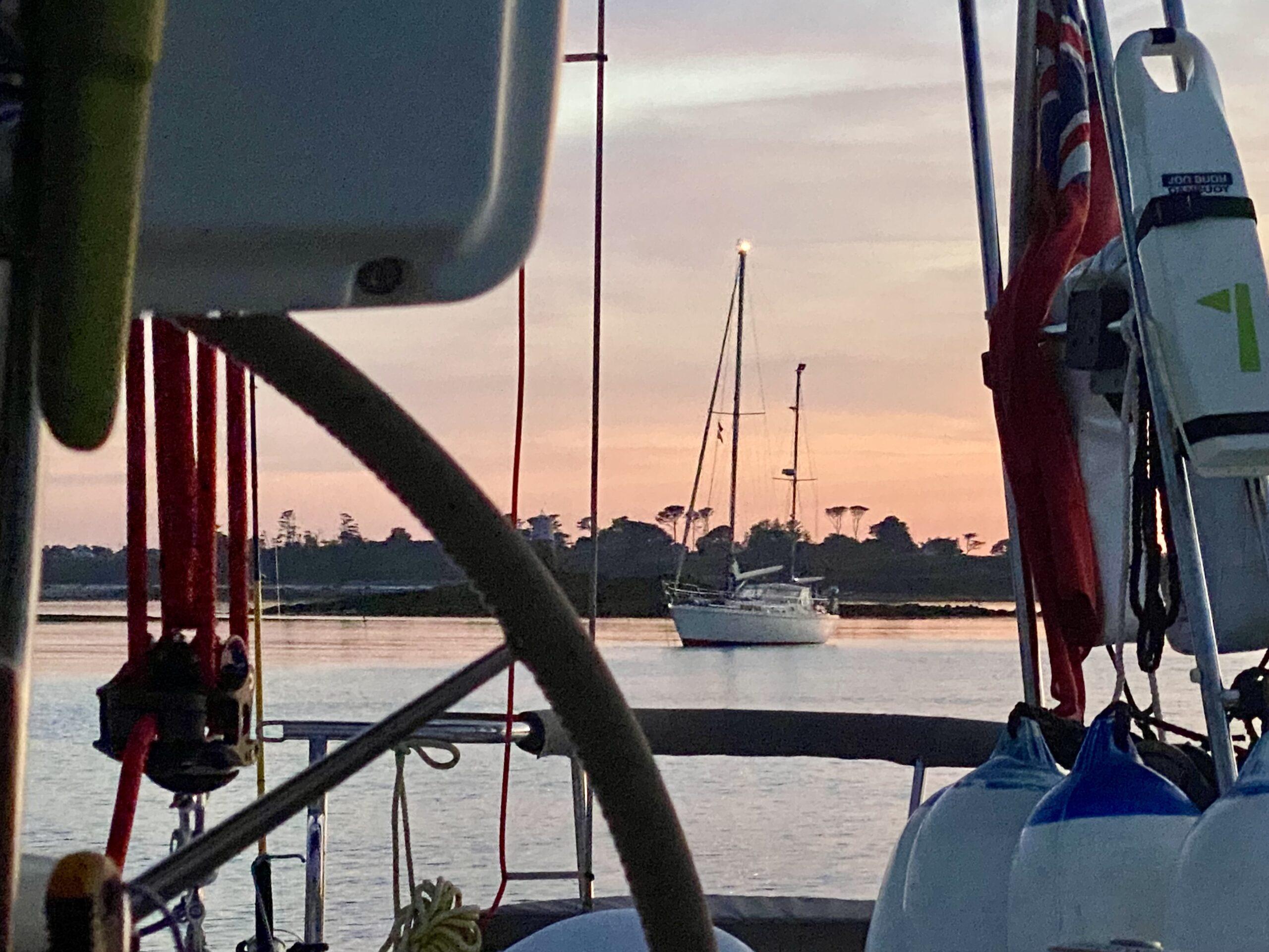 Sunset from Yanula Blue.